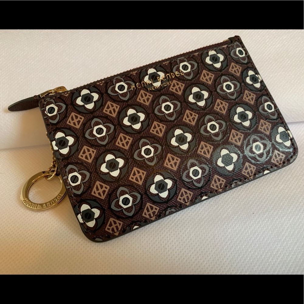Henri Bendel West 57th Mini Zip Coin Purse